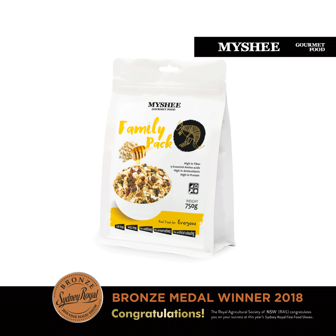 Family Pack Granola - Pouch - 750g