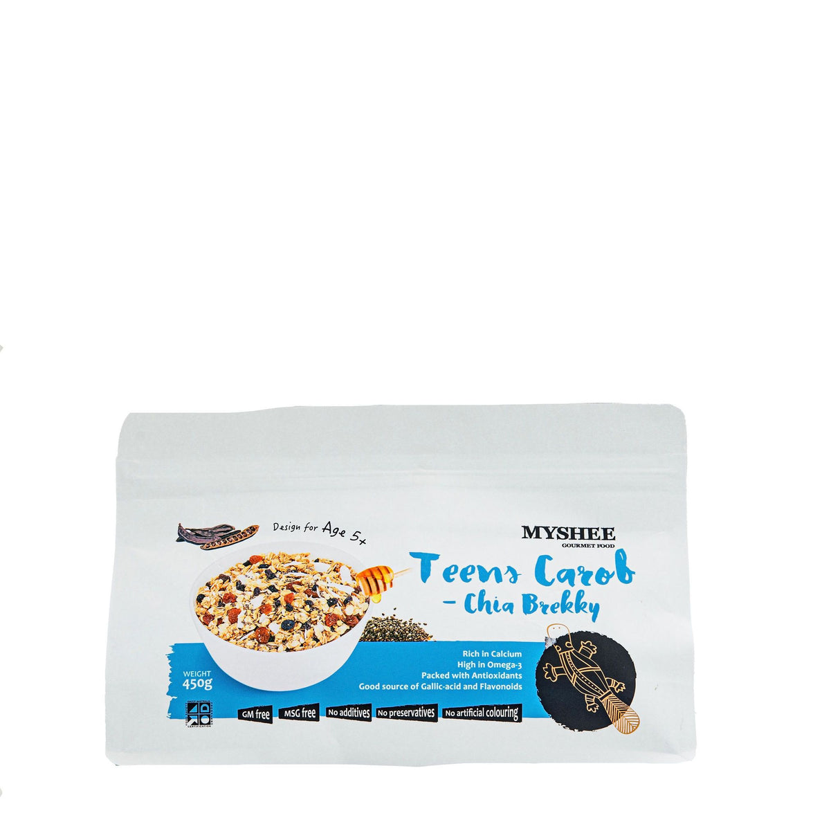 Teens Carob Muesli - Chia Breaky - Box - 11.7kg