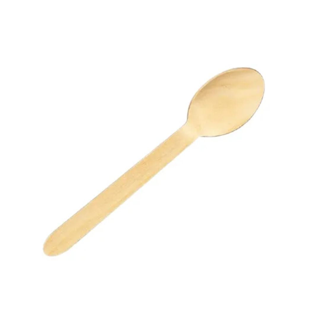 Eco Cutlery Wooden Spoon (100 Pack)